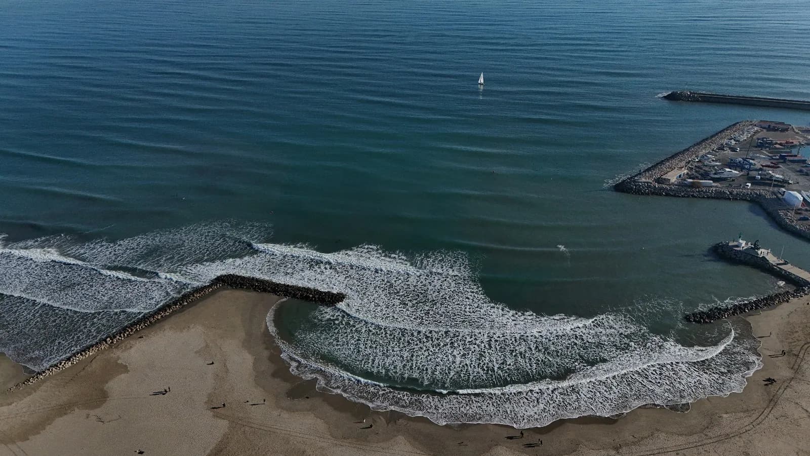 Vue panoramique drone