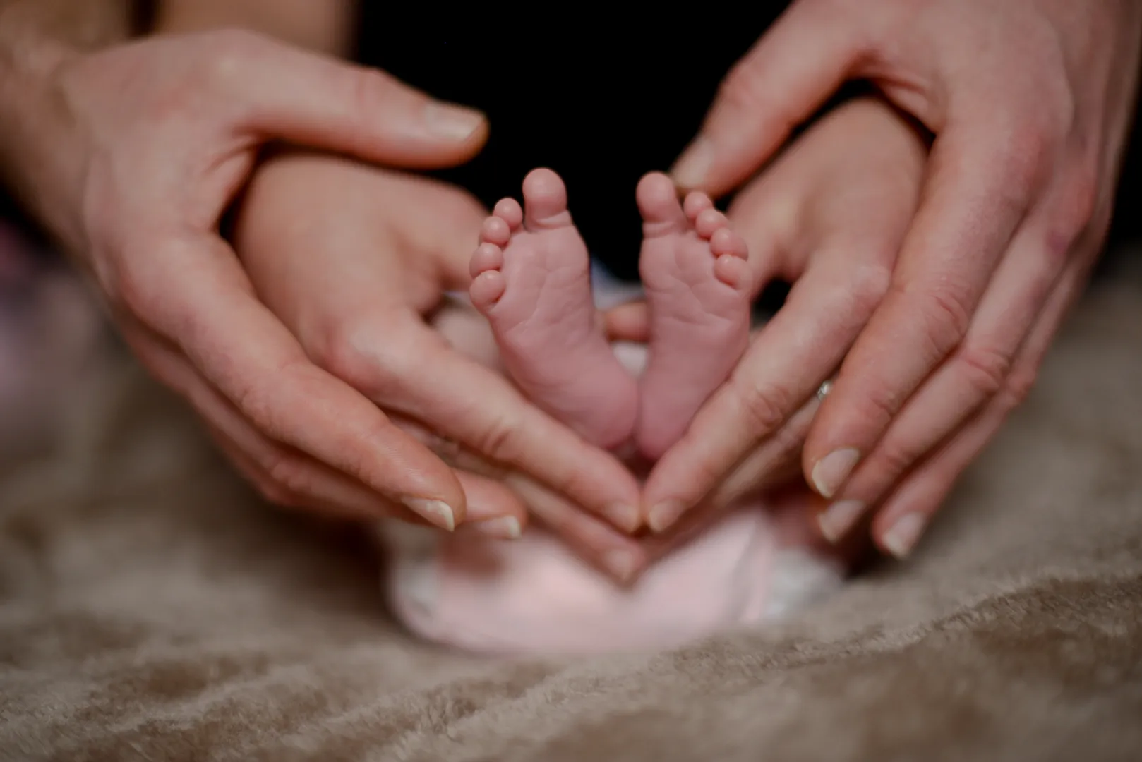 Pied nouveau-né